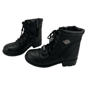 Harley-Davidson Women's Black Heeled Boots